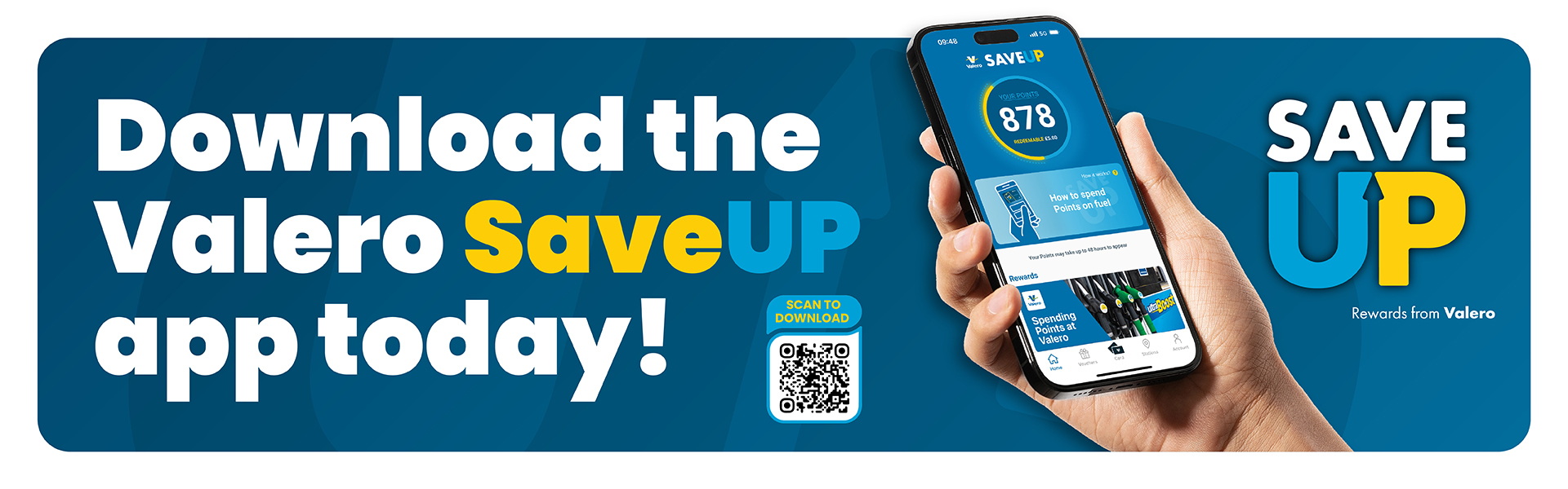 Save on fuel with the SaveUP app. 200 points when you download and register*